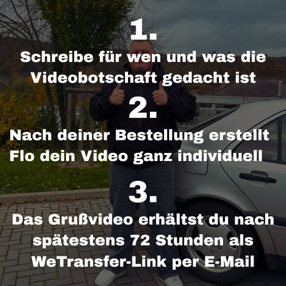 Videobotschaft von Flo